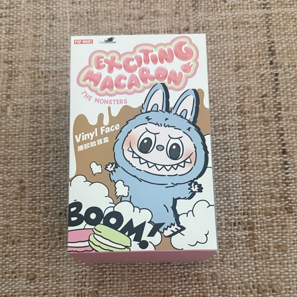 NEW Popmart sealed box Labubu Exciting Macaron The Monsters Toffee